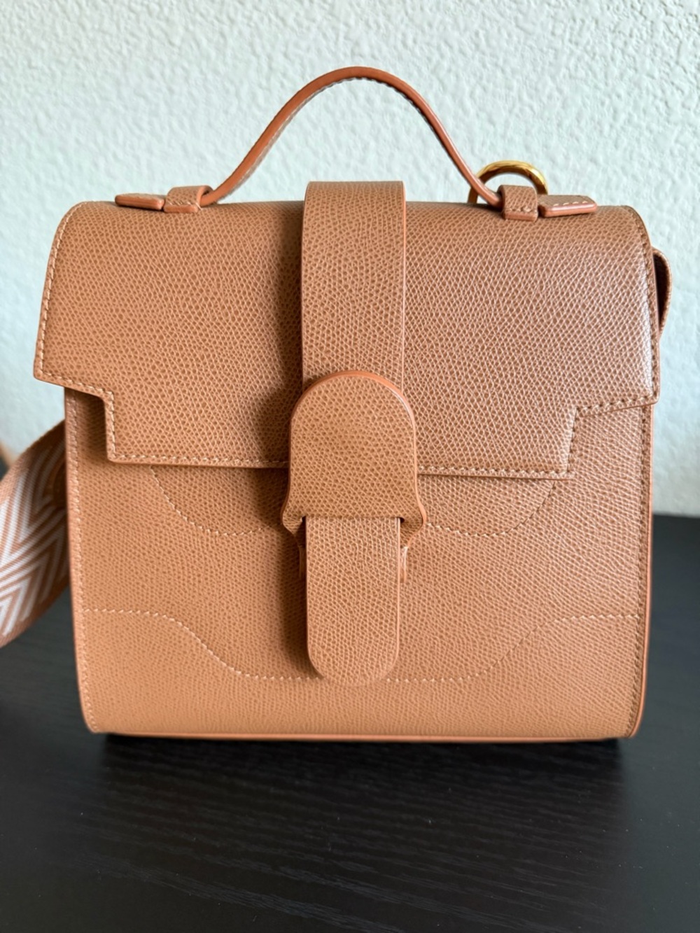 Senreve Alunna Bag in Chestnut w/Extra Bonus Strap